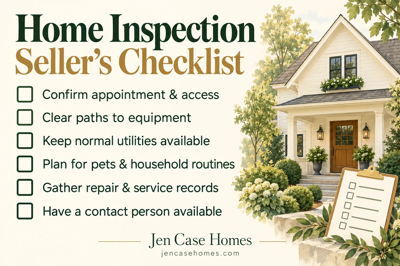 Preparing Your Home for Inspection: A Seller’s Checklist