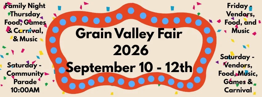 Grain Valley Fair 2026: Family Fun, Fair Food, and Local Youth Fundraisers
